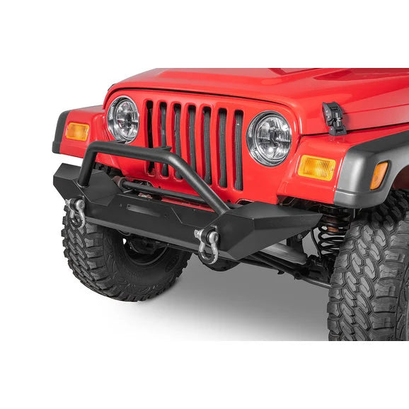 Load image into Gallery viewer, TACTIK Bumper and TACTIK Winch for 97-06 Jeep Wrangler TJ
