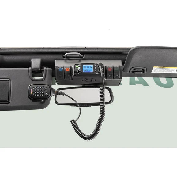 Load image into Gallery viewer, Daystar GMRS Radio with Upper Windshield Mount, and Switches for 07-18 Jeep Wrangler JK
