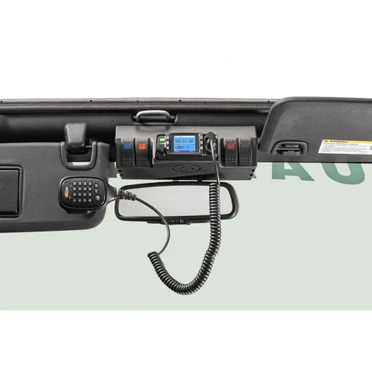 Daystar GMRS Radio with Upper Windshield Mount, and Switches for 07-18 Jeep Wrangler JK