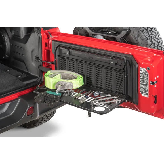 Load image into Gallery viewer, Mopar 82215416AD Tailgate Table for 18-24 Jeep Wrangler JL
