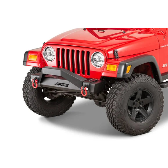 Load image into Gallery viewer, Aries 2156050 TrailCrusher Brush Guard for 97-18 Jeep Wrangler TJ &amp; JK
