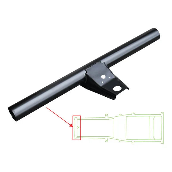 Load image into Gallery viewer, Key Parts 0485-264 Front Frame Crossmember with Body Mount Support for 97-06 Jeep Wrangler TJ
