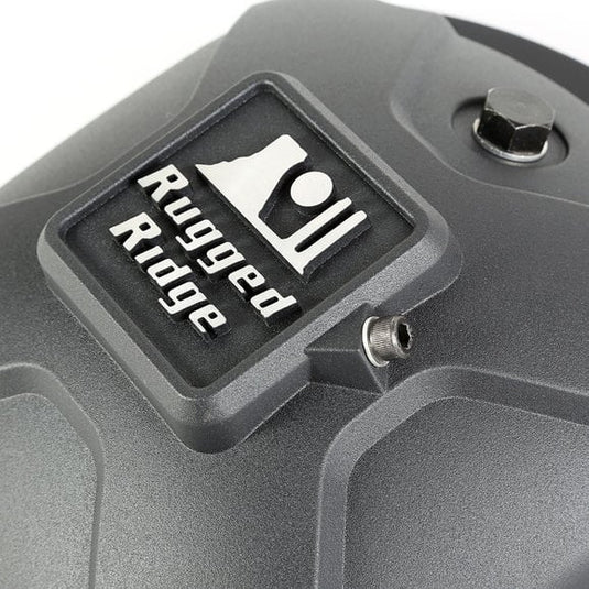 Rugged Ridge 16595.13 Boulder Aluminum Differential Cover in Black for Dana 30 Axle Assemblies