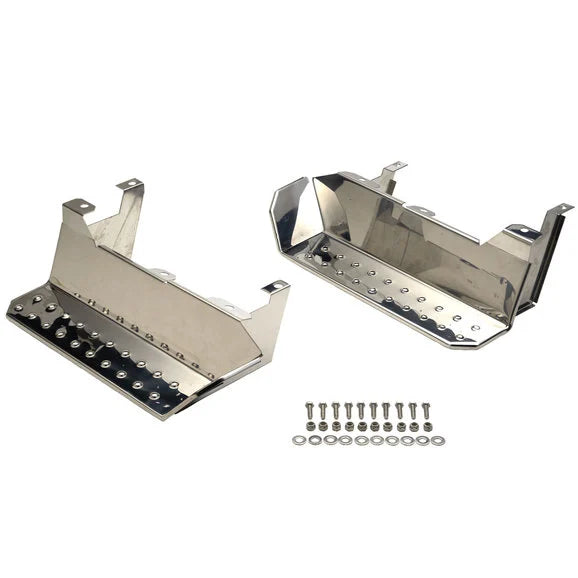 Kentrol 30432 Stainless Side Steps for 76-95 Jeep CJ-7 and Wrangler YJ