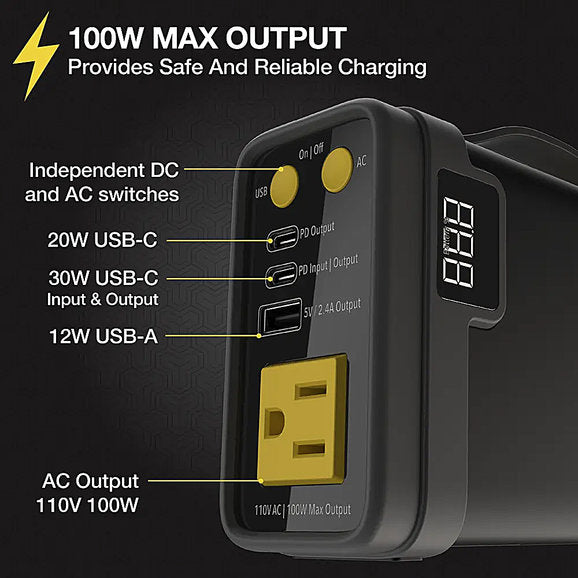 Load image into Gallery viewer, Scosche PBPi-SP PowerUp 32K Portable Power Station
