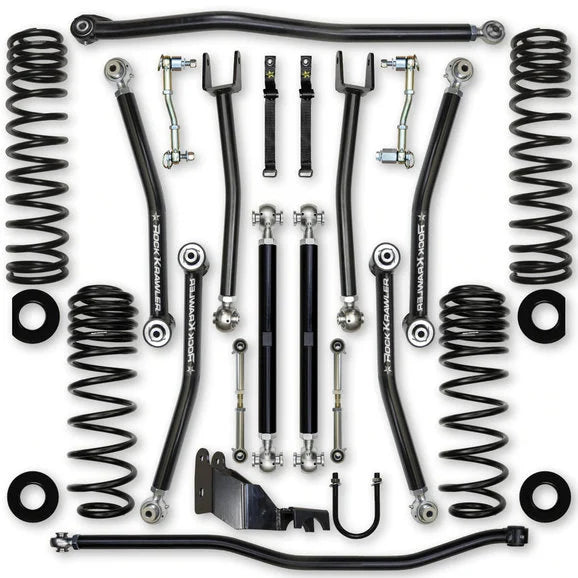 Rock Krawler 4.5in X Factor System for 18-24 Jeep Wrangler JL Unlimited 4-Door