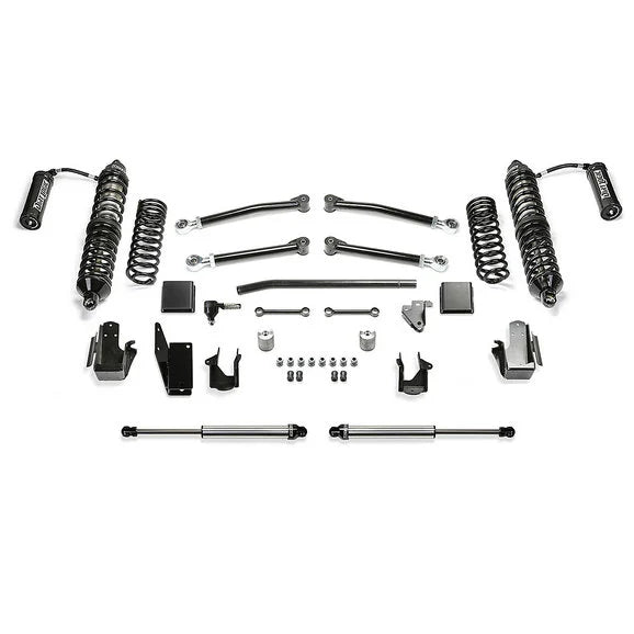 Load image into Gallery viewer, Fabtech 3″ Trail Lift Kit with 2.5&quot; Dirt Logic Front Reservoir Shocks &amp; 2.25&quot; Rear Dirt Logic Shocks for 20-22 Jeep Gladiator JT
