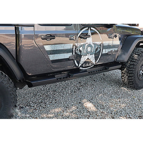 Load image into Gallery viewer, LoD Offroad Destroyer RockSliders for 20-24 Jeep Gladiator JT
