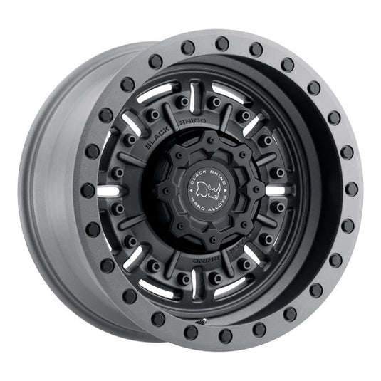 Black Rhino Hard Alloys Abrams Wheel for 07-24 Jeep Wrangler JL, JK & Gladiator JL