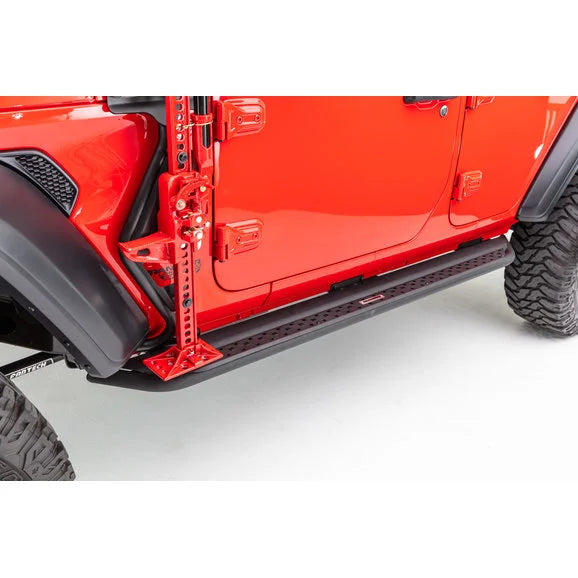 Load image into Gallery viewer, Go Rhino DDSS4505T Dominator DSS Rock Sliders for 07-18 Jeep Wrangler JK Unlimited
