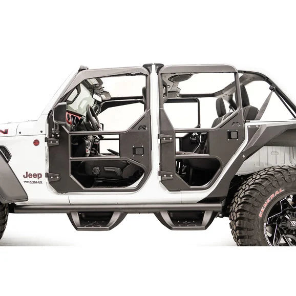 Load image into Gallery viewer, Fab Fours Full Tube Doors for 18-24 Jeep Wrangler JL &amp; Gladiator JT
