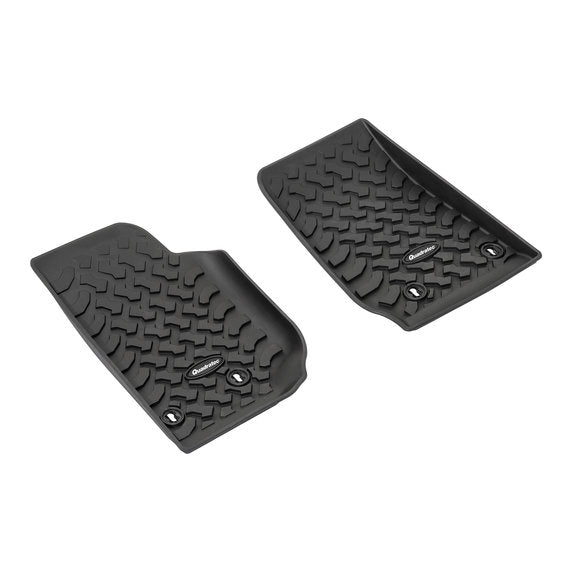 Load image into Gallery viewer, Quadratec 14254 0311 Ultimate All Weather Front Floor Liners for 14-18 Jeep Wrangler JK
