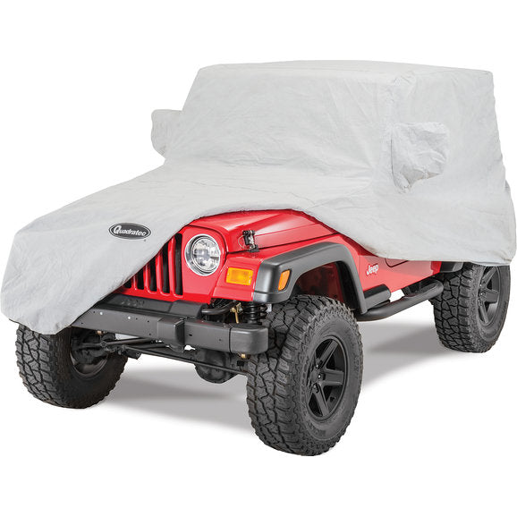 Load image into Gallery viewer, Quadratec Softbond 3-Layer Car Cover for 76-06 Jeep CJ-7, Wrangler YJ &amp; TJ
