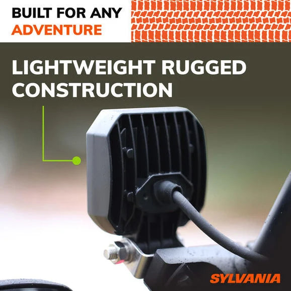 Load image into Gallery viewer, Sylvania RGCUBE3INFL.BX2 Rugged 3 Inch LED Pod Cube- Flood Light Pair
