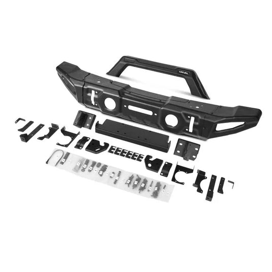 Rival 4x4 Front Modular Stamped Steel Bumper for 07-24 Jeep Wrangler JK, JL & Gladiator JT