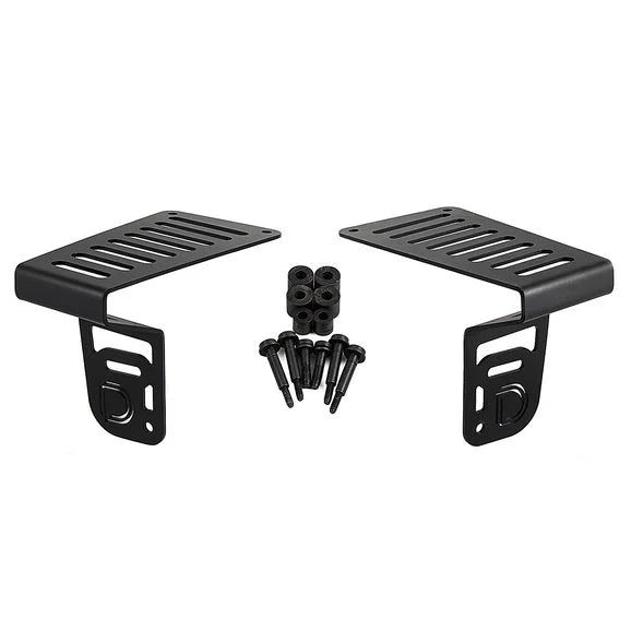 Load image into Gallery viewer, Diode Dynamics DD6089 Cowl Mounted Light Bracket Pair for 18-24 Jeep Wrangler JL &amp; Gladiator JT
