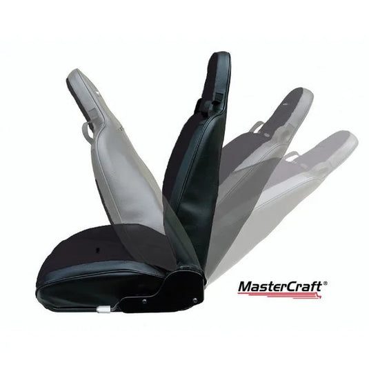 MasterCraft Baja RS Passenger Seat with Fixed Headrest for 76-14 Jeep Wrangler CJ,YJ,TJ,JK & Unlimited