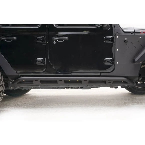 Load image into Gallery viewer, Fab Fours Tube Rock Sliders for 18-22 Jeep Wrangler JL Unlimited
