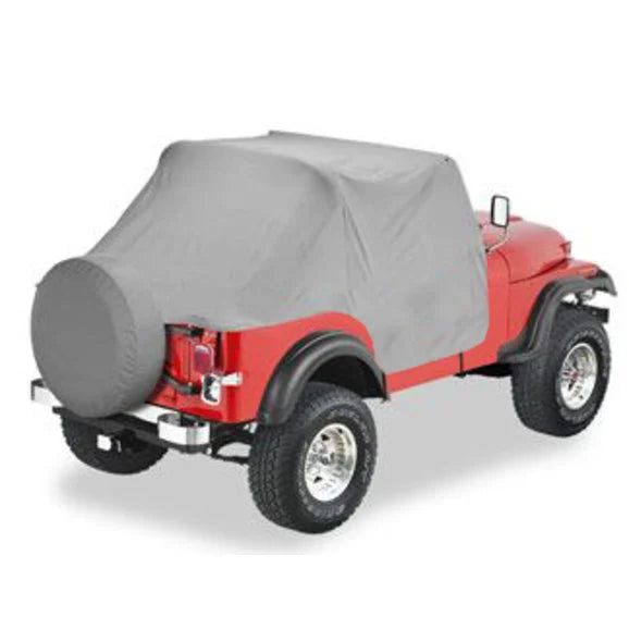 Load image into Gallery viewer, Bestop 81035-09 All Weather Trail Cover in Charcoal for 80-91 Jeep CJ-7 &amp; Wrangler YJ
