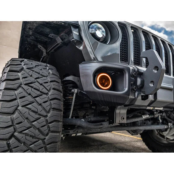 Oracle Lighting 5846-005 20W LED Fog Lights- Amber for 07-24 Jeep Wrangler JK & JL and Gladiator JT