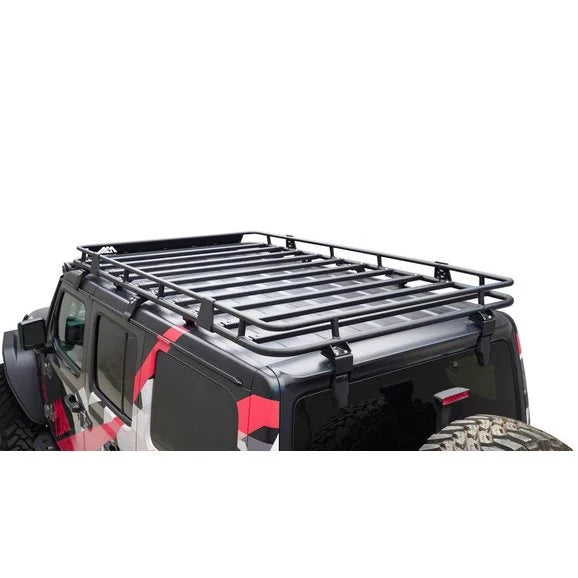 Load image into Gallery viewer, Paramount Automotive 81-10801 Roof Rack for 07-18 Jeep Wrangler JK 2-Door &amp; Unlimited JK 4-Door
