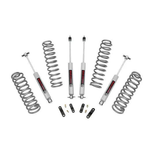 Rough Country 2.5in Suspension Lift Kit for 07-18 Jeep Wrangler Unlimited JK