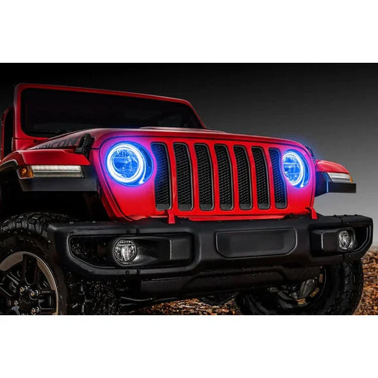 Oracle Lighting ColorSHIFT® RGB+W Headlight DRL Upgrade Kit for 18-24 Jeep Wrangler JL