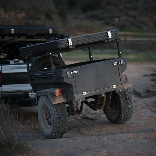 Overland Vehicle Systems 70100010 Off Road Trailer Military Style With Full Articulating Suspension