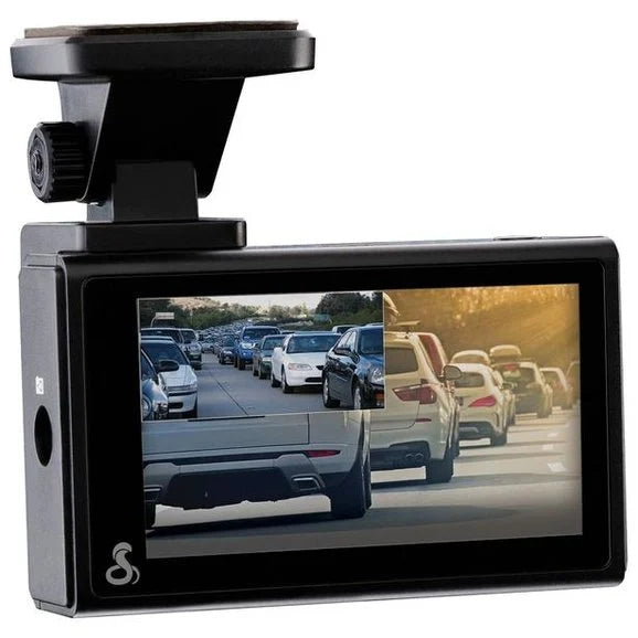 Load image into Gallery viewer, Cobra SC 200D Dual-View Smart Dash Cam with Rear-View Accessory Camera
