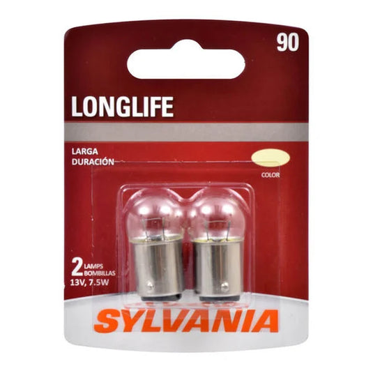 Sylvania 90LL.BP2 #90 Long Life Mini Bulb 2 Pack