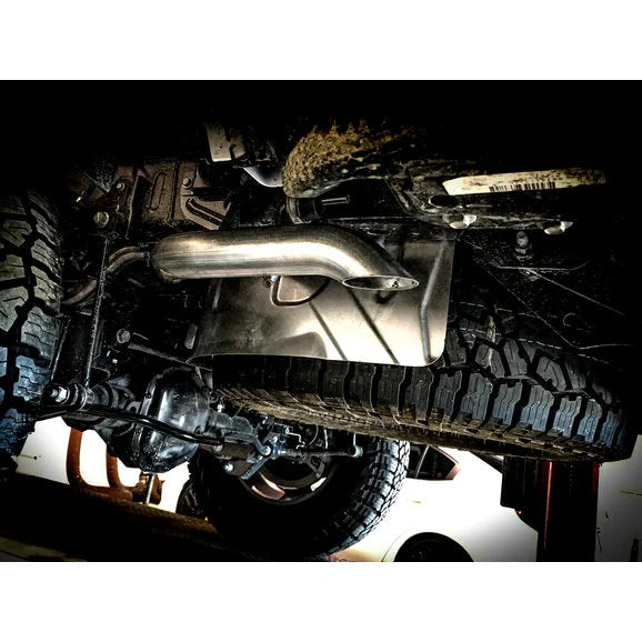 Load image into Gallery viewer, MBRP S5537304 Pro Series 2.5&quot; T-304 Single Rear Exhaust System for 20-24 Jeep Gladiator JT
