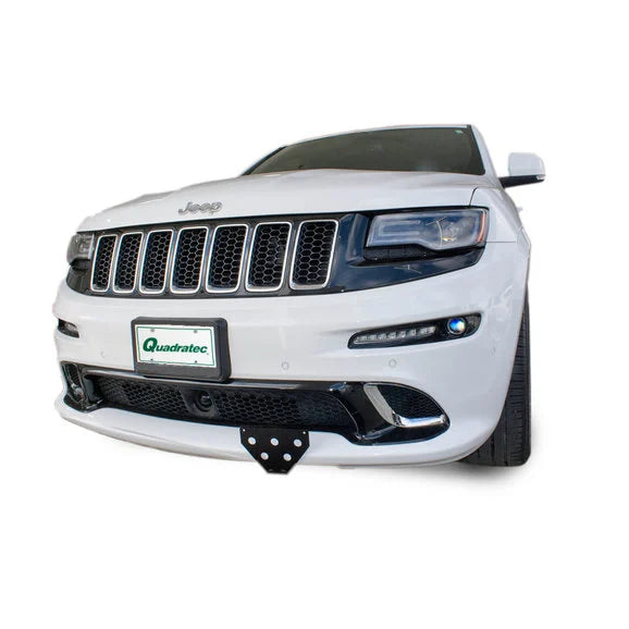 Load image into Gallery viewer, StoNSho SNS61 Removable Quick Release Front License Plate Bracket for 12-16 Jeep Grand Cherokee WK2 SRT
