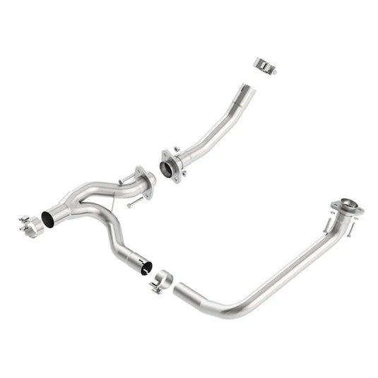 Borla 60595 Y-Pipe for 12-18 Jeep Wrangler JK with 3.6L