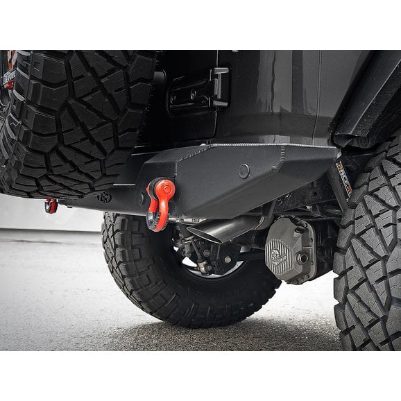 Load image into Gallery viewer, aFe Power 49-48079 Mach Force XP 3&quot; 409 Stainless Hi-Tuck Cat-Back Exhaust System for 18-24 Jeep Wrangler JL w/ 2.0L Engine
