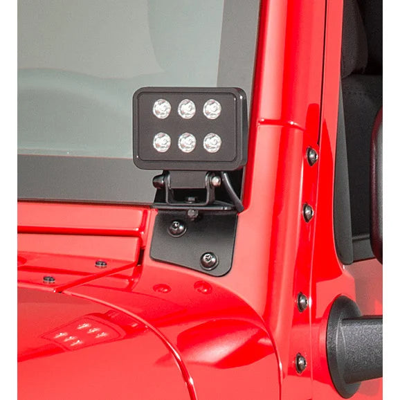 Putco 2280 Luminix A-Pillar Mounting Brackets for 07-18 Jeep Wrangler JK