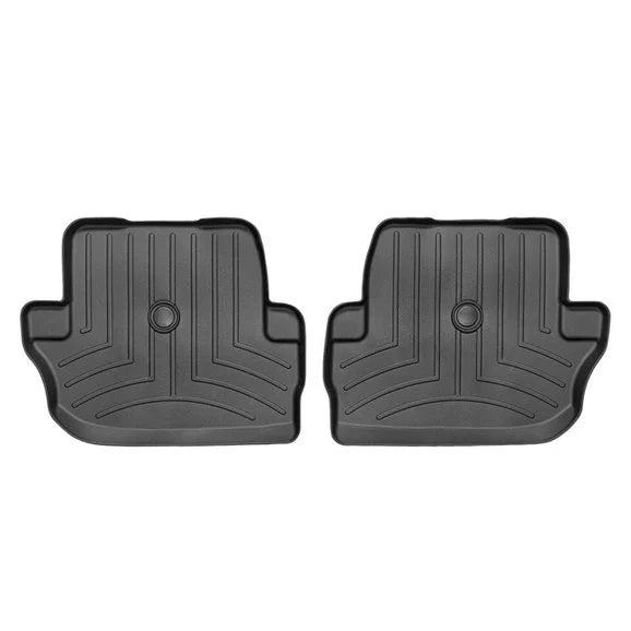 Load image into Gallery viewer, WeatherTech DigitalFit Front &amp; Rear Floor Liners in Black for 18-24 Jeep Wrangler JL 2-Door
