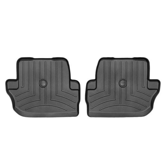 WeatherTech DigitalFit Front & Rear Floor Liners in Black for 18-24 Jeep Wrangler JL 2-Door