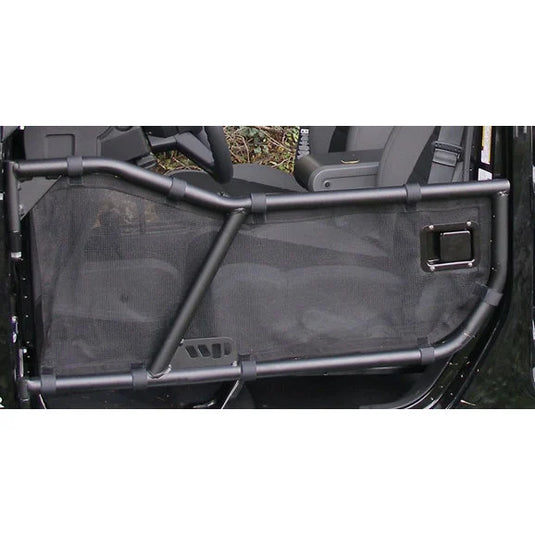 Warrior Products 90775 Tube Door Mesh Covers for 87-06 Jeep Wrangler YJ, TJ & Unlimited