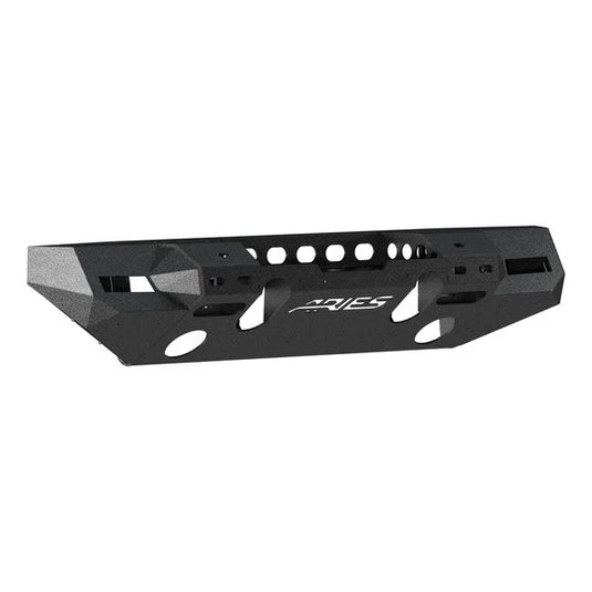 Aries TrailChaser Front Bumper with Turn Signal Corner End Caps for 18-24 Jeep Wrangler JL Unlimited & Gladiator JT