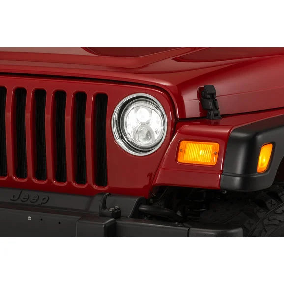 Load image into Gallery viewer, J.W. Speaker 0554941 Model 8700 Evolution 2 Series 7&quot; LED Headlight for 97-06 Jeep Wrangler TJ &amp; 04-06 Wrangler Unlimited LJ
