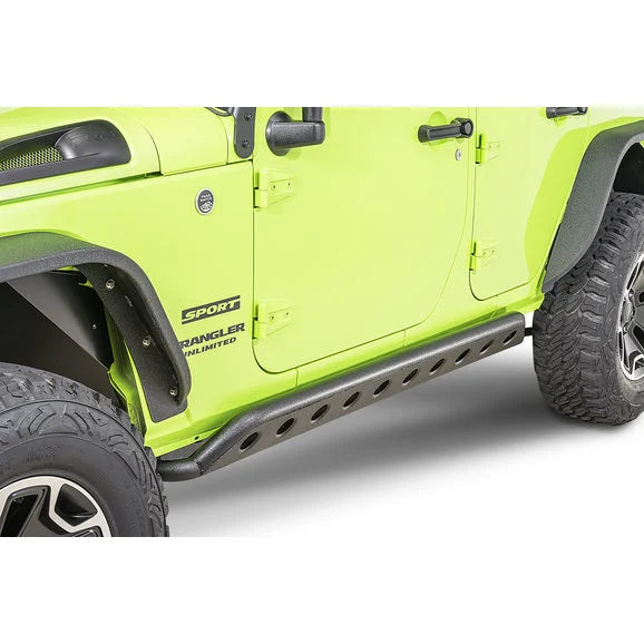 DV8 Offroad SRSOTB-04 SR-4 Rock Sliders for 07-18 Jeep Wrangler Unlimited JK