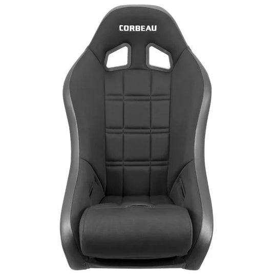 Corbeau 68802B Baja XP Suspension Seat in Black Vinyl/Cloth