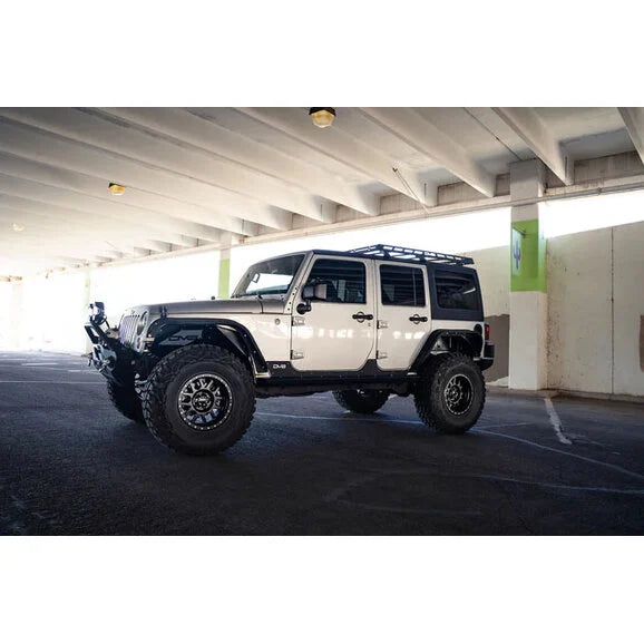 Load image into Gallery viewer, DV8 Offroad RRJK-04 Short Roof Rack for 07-18 Jeep Wrangler JK Unlimited 4-Door
