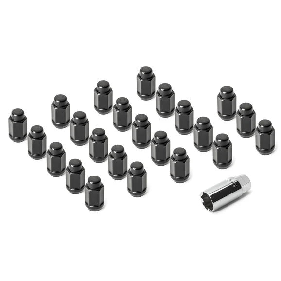 Load image into Gallery viewer, Lynx 23 Piece Classic Acorn Style Wheel Lug Nut Kit for 18-24 Jeep Wrangler JL &amp; Gladiator JT
