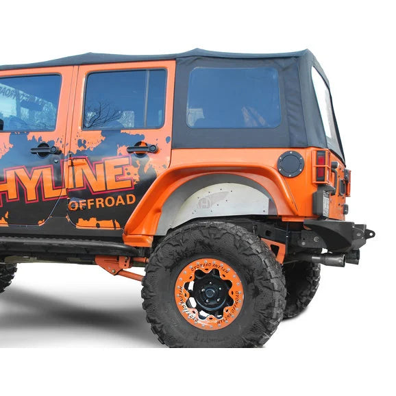 Load image into Gallery viewer, HyLine OffRoad Aluminum Rear Inner Fender Liner for 07-18 Jeep Wrangler JK
