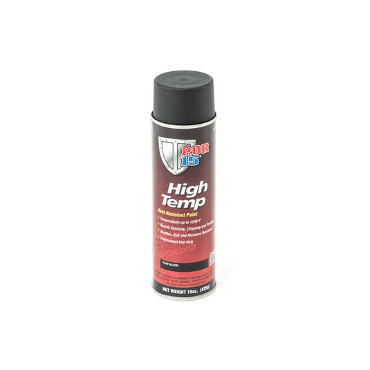 Por-15 44118 High Temperature Coating in Flat Black