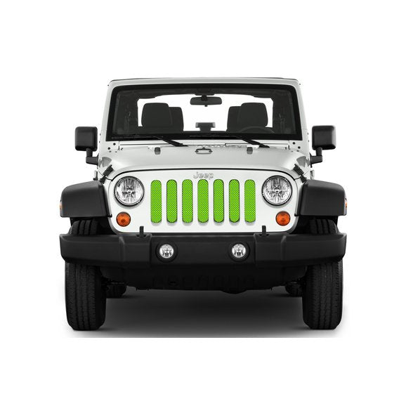 Load image into Gallery viewer, Under The Sun Inserts Solid Color Grille Insert for 07-18 Jeep Wrangler JK
