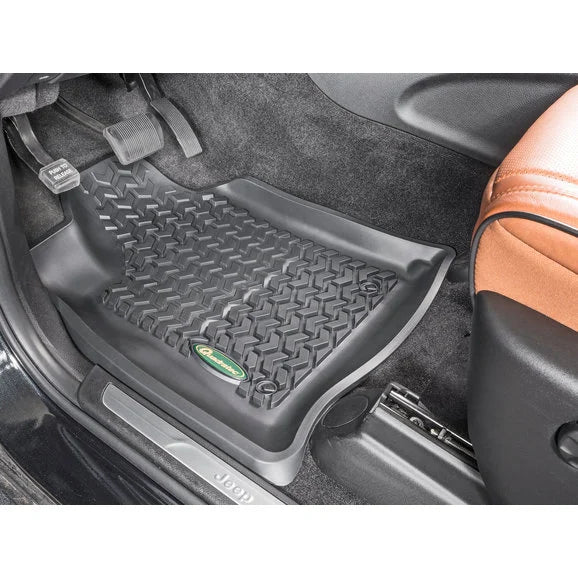 Load image into Gallery viewer, Quadratec Ultimate All Weather Front Floor Liners for 11-21 Jeep Grand Cherokee WK2
