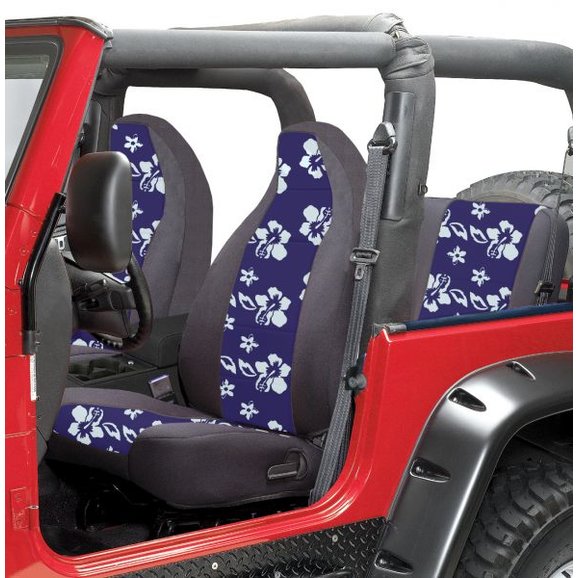 Load image into Gallery viewer, Coverking Front Seat Covers with Rear Cover for 1991 Jeep Wrangler YJ without Reclining Seats
