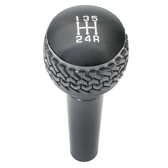 Load image into Gallery viewer, DV8 Offroad Billet 5 Speed Manual Shift Knob for 97-06 Jeep Wrangler TJ &amp; Unlimited with Manual Transmission
